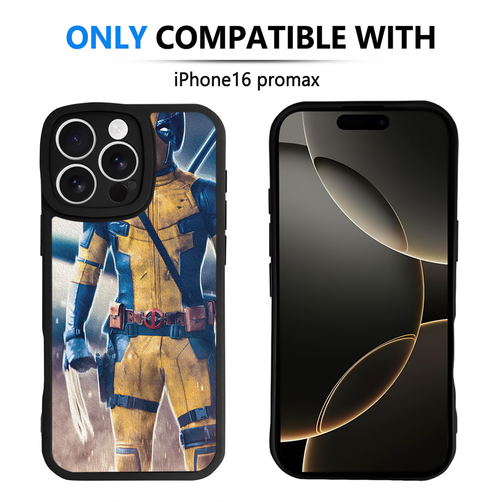 （画像用） アベンジャーズ The Avengers 【iPhone 16シリーズ対応】シリコンスマホケース（レザー調） 材質：シリコン